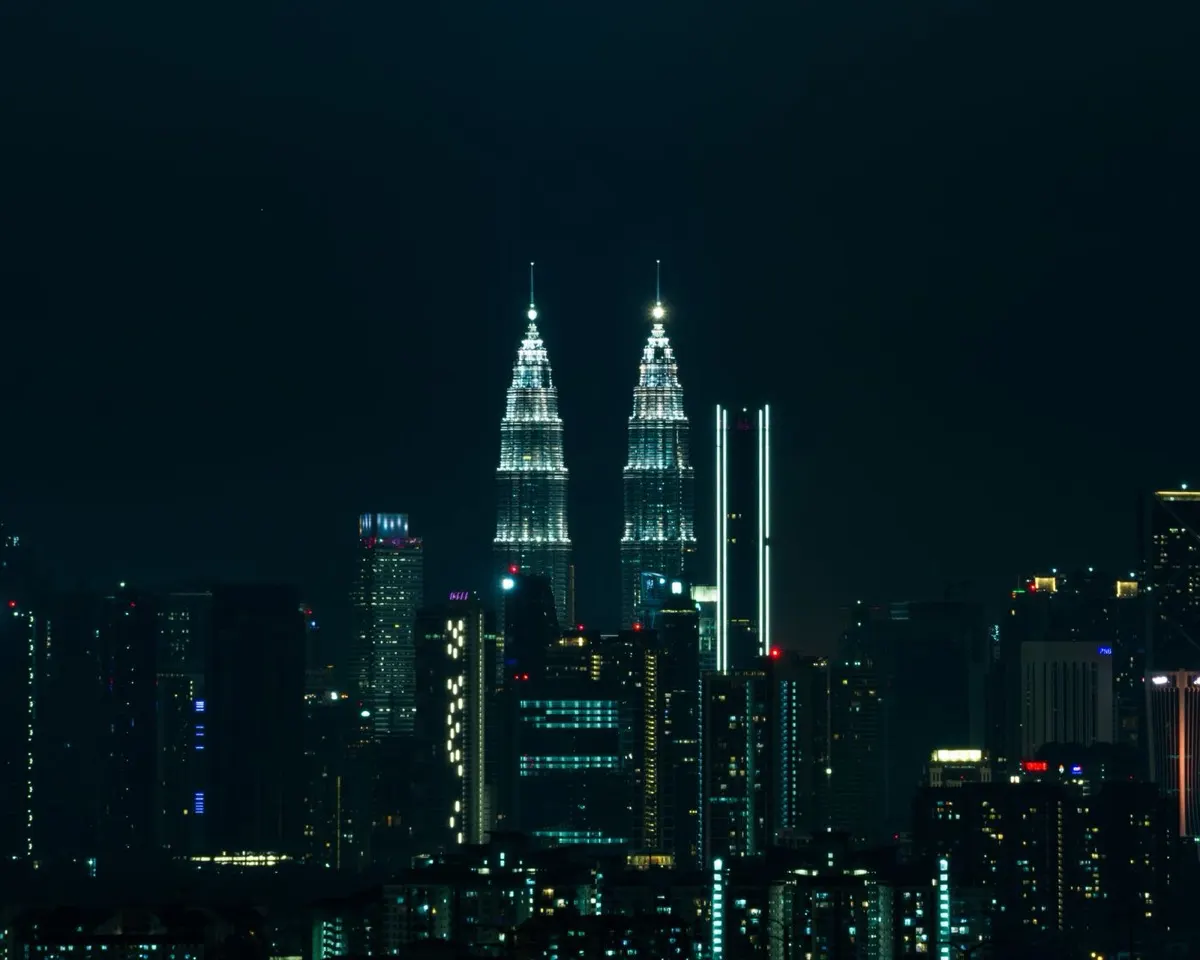 Malaysia at night