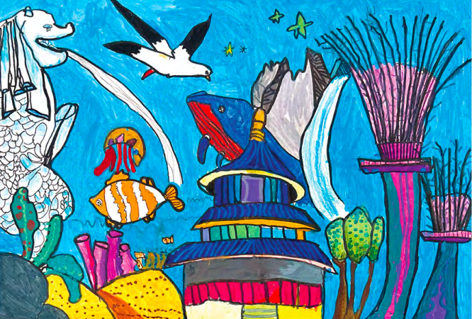 TREE ART Students Shine at the Asian Youth Art Festival Painting Competition image 12