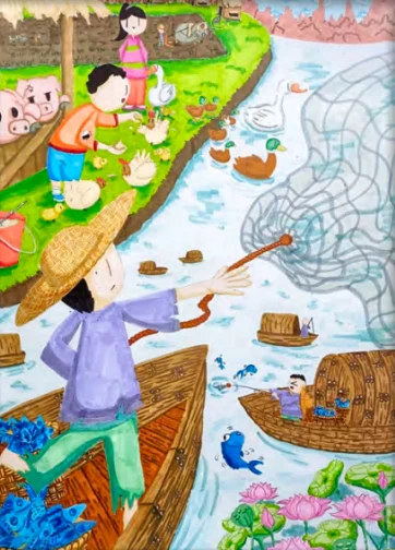Once Upon a Village, Ages 9–10 · 2nd Runner-up
