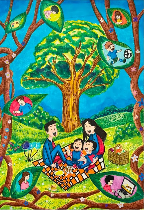 Artwork, Ages 9–10 · Gold Award