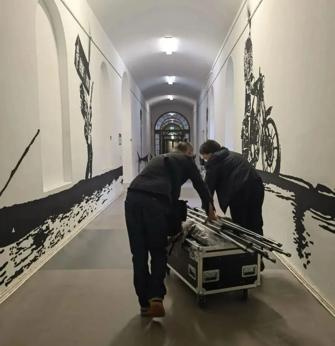 Installation at Kunstquartier Bethanien · organiser photo